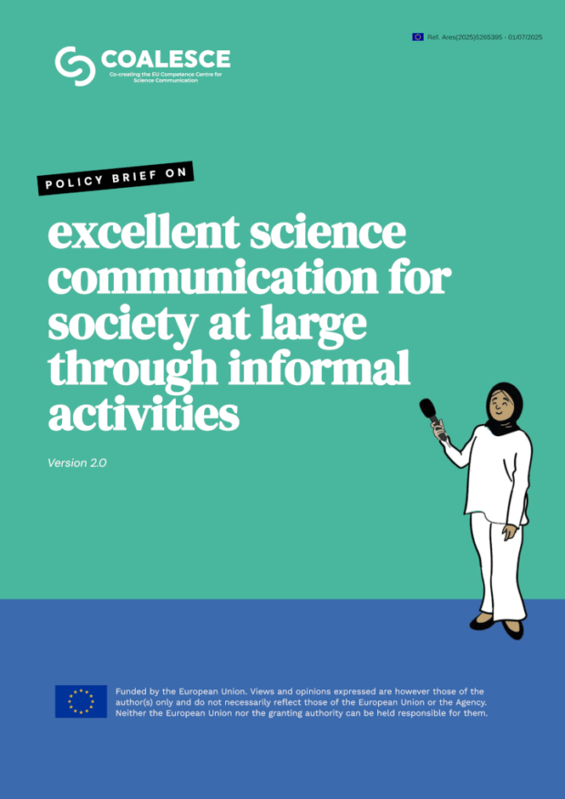 Excellent science communication for society at large through informal activities