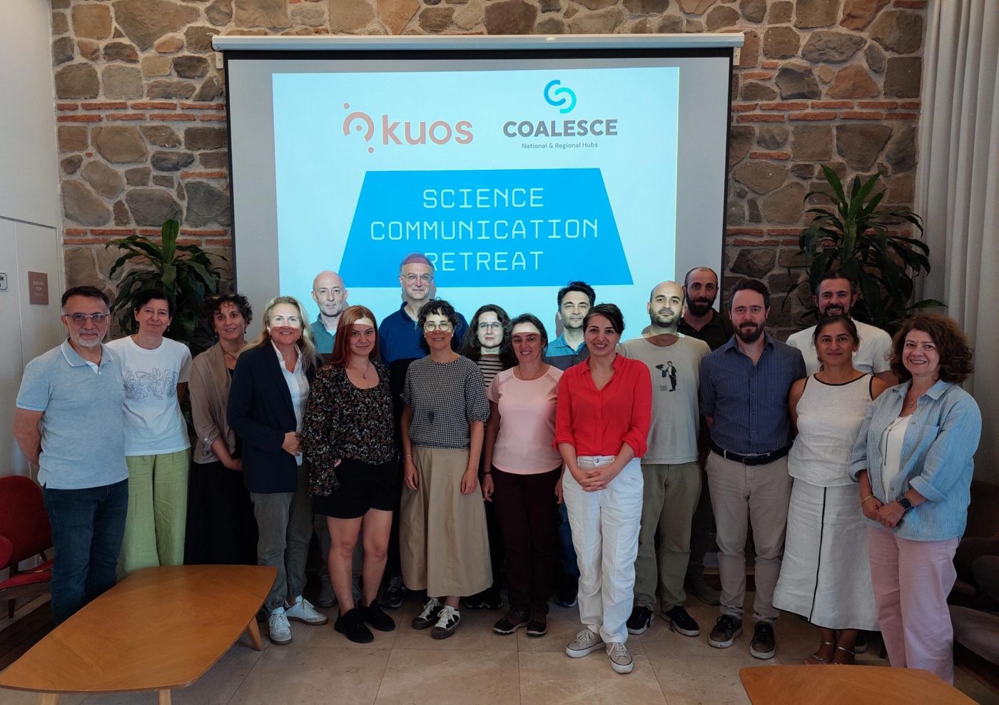 Retreat organised by Behice Pehlivan to start drafting the pilot programme.