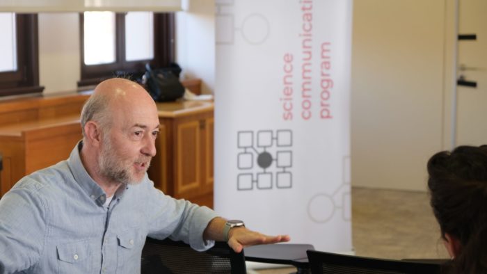 Picture taken at the Foundations Day of the Science Communication Program at Koç University in April 2026